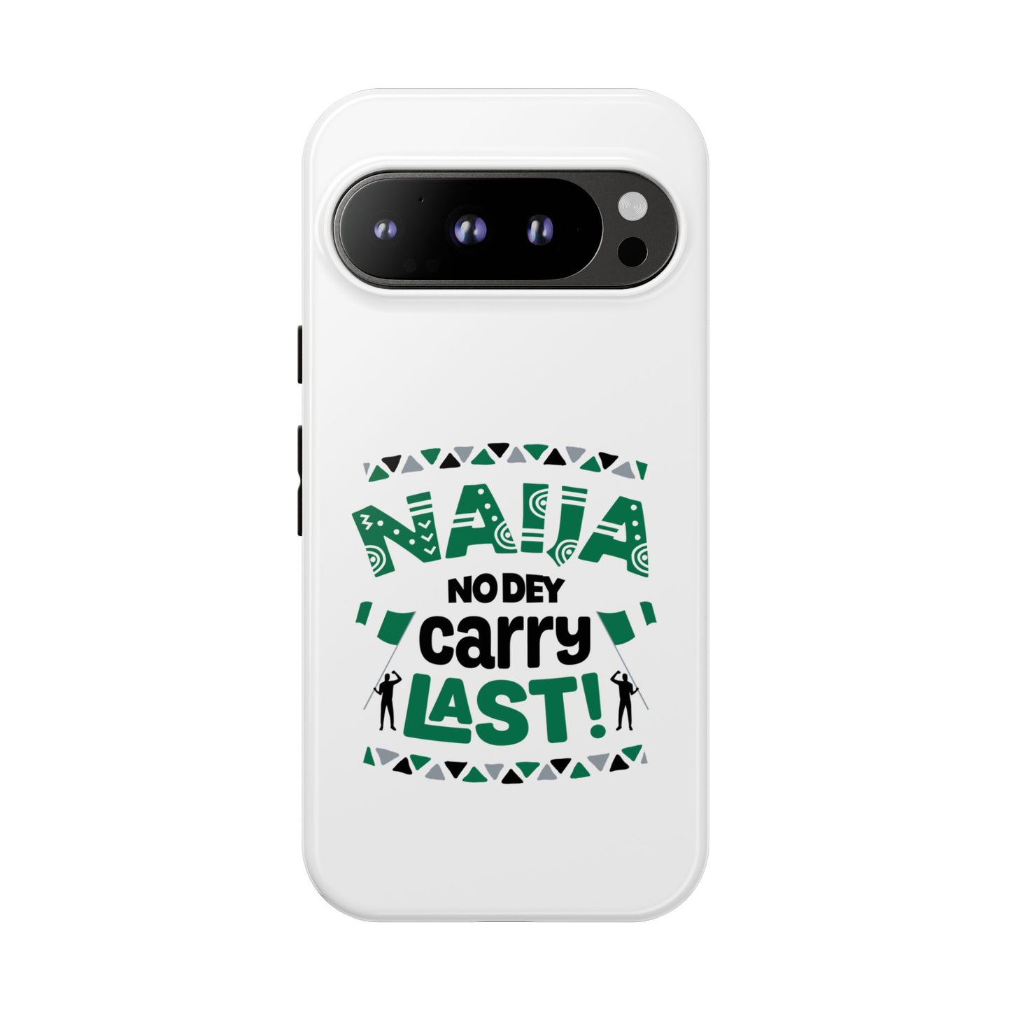 Nigerian-Inspired Tough Phone Case, Unique Gift, Trendy Accessory, Durable Protection, Fun Design for All Occasions