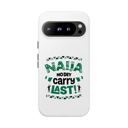 Nigerian-Inspired Tough Phone Case, Unique Gift, Trendy Accessory, Durable Protection, Fun Design for All Occasions