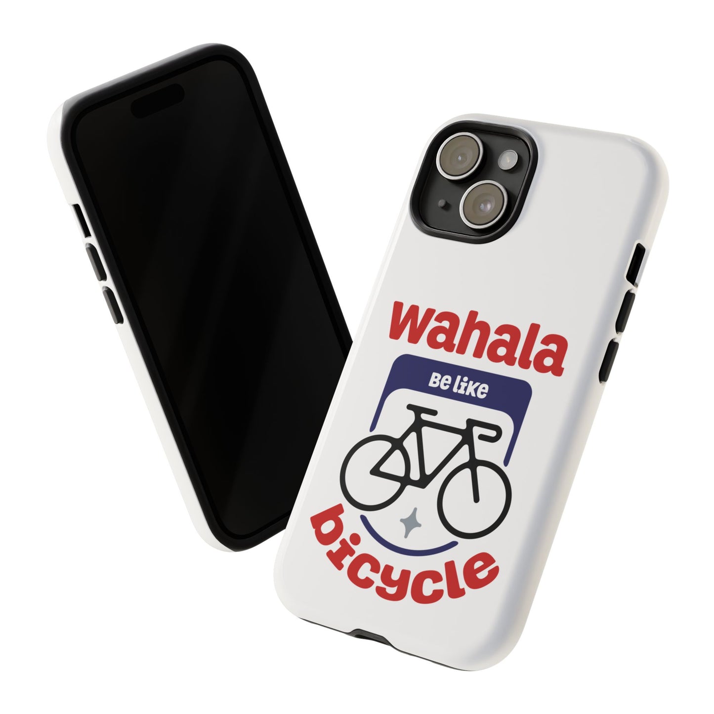 Bicycle Phone Case | Wahala Be Like | Tough Cases | Gift for Cyclists | Funny Phone Cover | Trendy Cycling Accessories