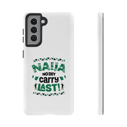 Nigerian-Inspired Tough Phone Case, Unique Gift, Trendy Accessory, Durable Protection, Fun Design for All Occasions