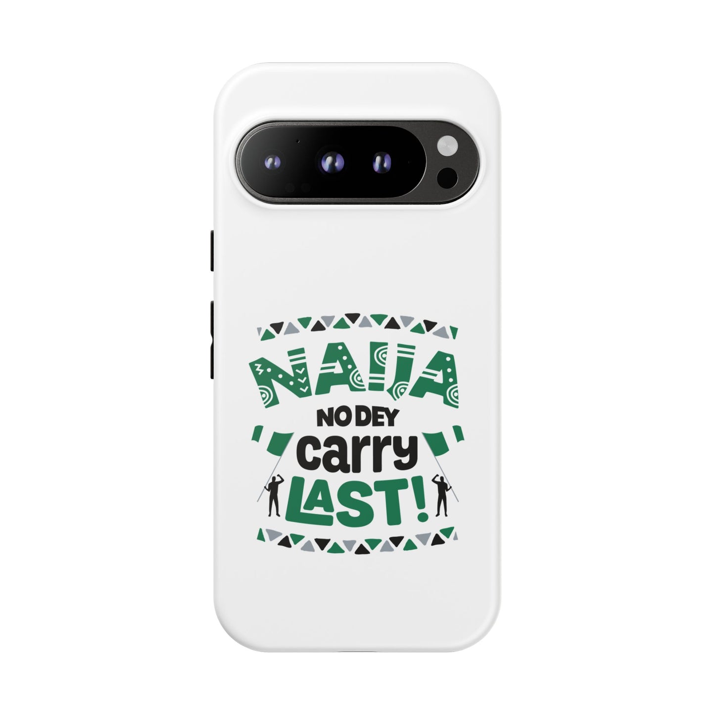 Nigerian-Inspired Tough Phone Case, Unique Gift, Trendy Accessory, Durable Protection, Fun Design for All Occasions