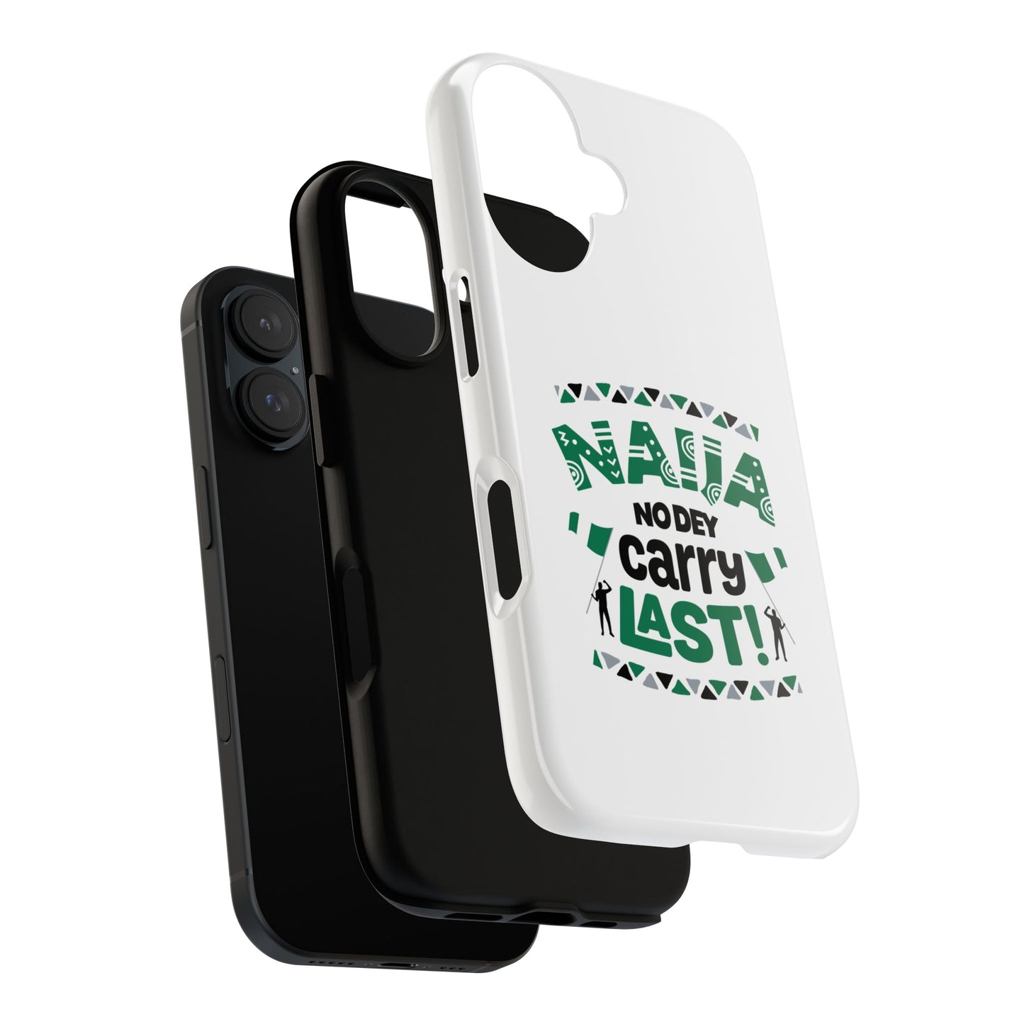 Nigerian-Inspired Tough Phone Case, Unique Gift, Trendy Accessory, Durable Protection, Fun Design for All Occasions