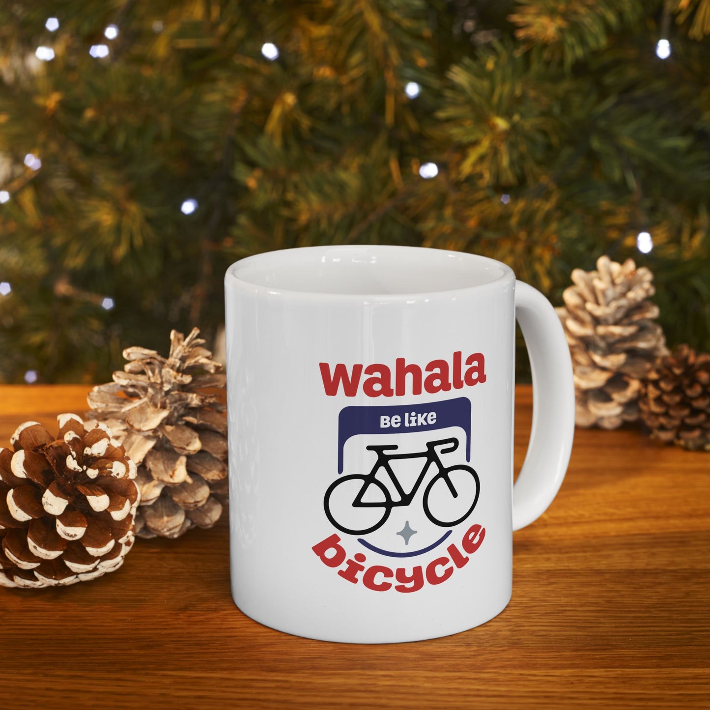 Funny Ceramic Mug - "Wahala be like Bicycle" - Perfect Gift for Coffee Lovers, Birthdays, Mornings, Home Office, Tea Enthusiasts