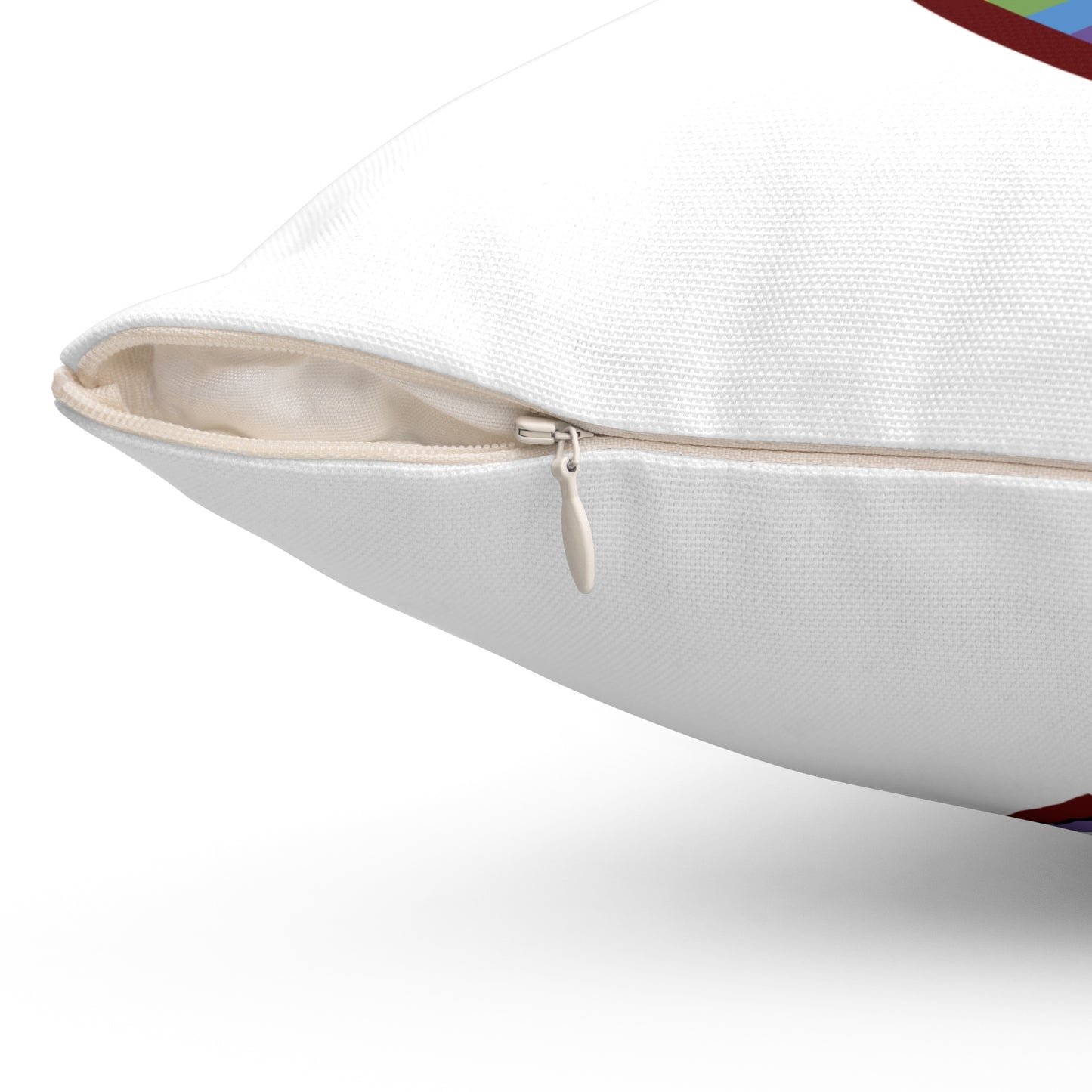 My Spec! Heart & Rainbow Glasses Decorative Pillow