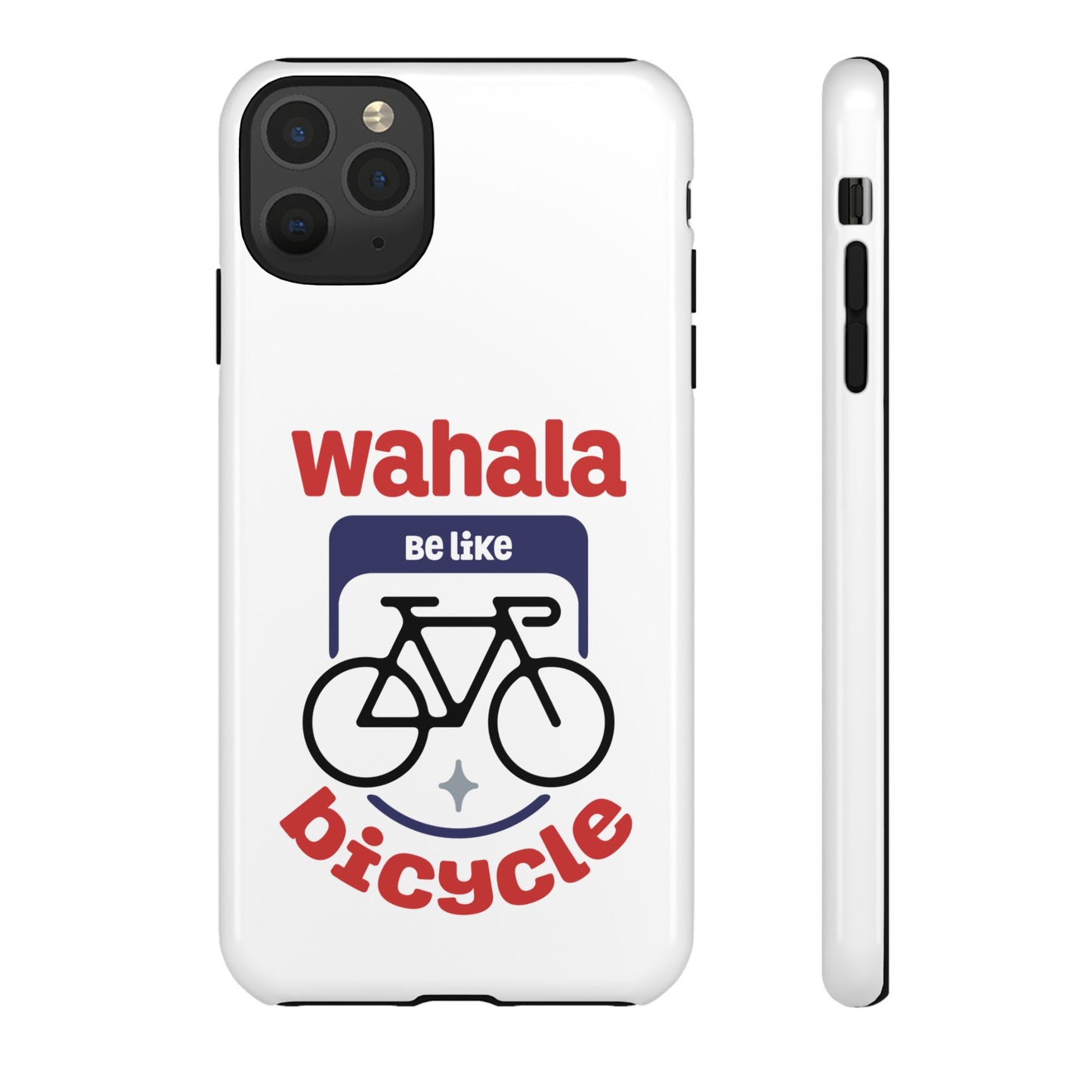 Bicycle Phone Case | Wahala Be Like | Tough Cases | Gift for Cyclists | Funny Phone Cover | Trendy Cycling Accessories