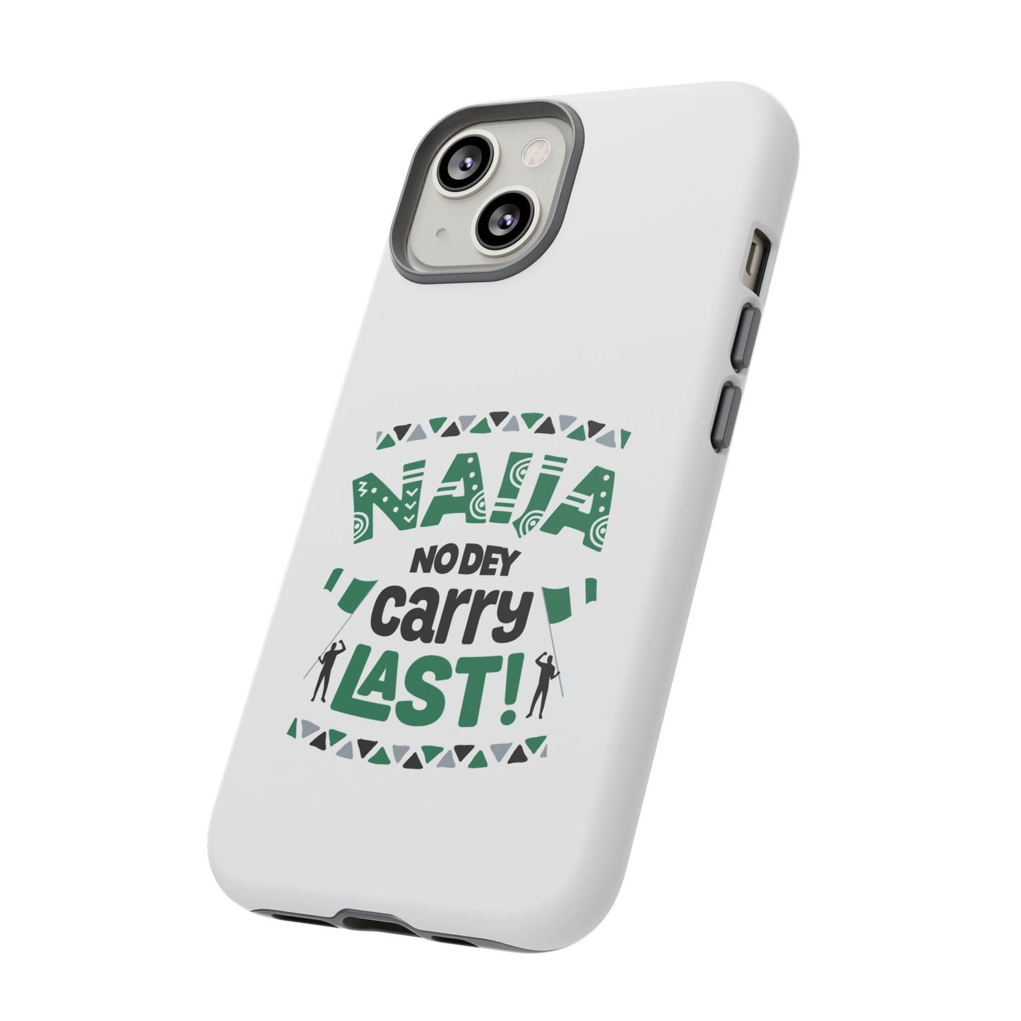 Nigerian-Inspired Tough Phone Case, Unique Gift, Trendy Accessory, Durable Protection, Fun Design for All Occasions