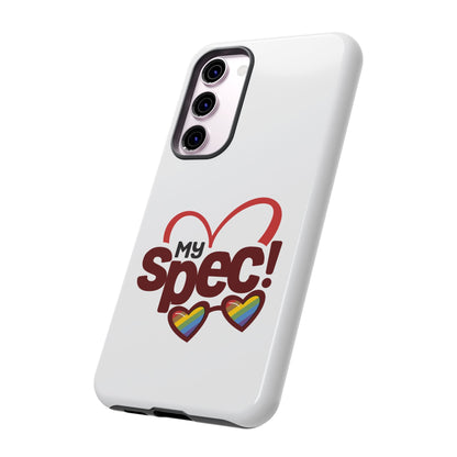 My Spec! Phone Case — Rainbow Heart Protective Case