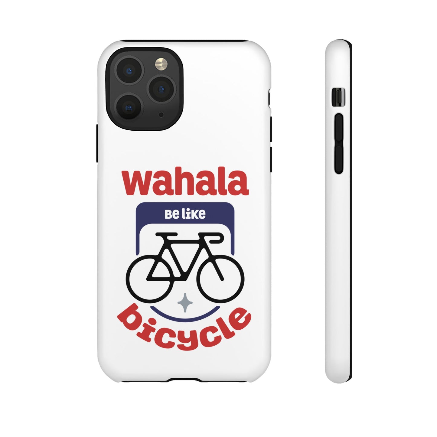 Bicycle Phone Case | Wahala Be Like | Tough Cases | Gift for Cyclists | Funny Phone Cover | Trendy Cycling Accessories