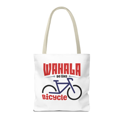 Wahala be like Bicycle Tote Bag | Eco-Friendly Shopping, Travel, Beach, Gym, Stylish Gift