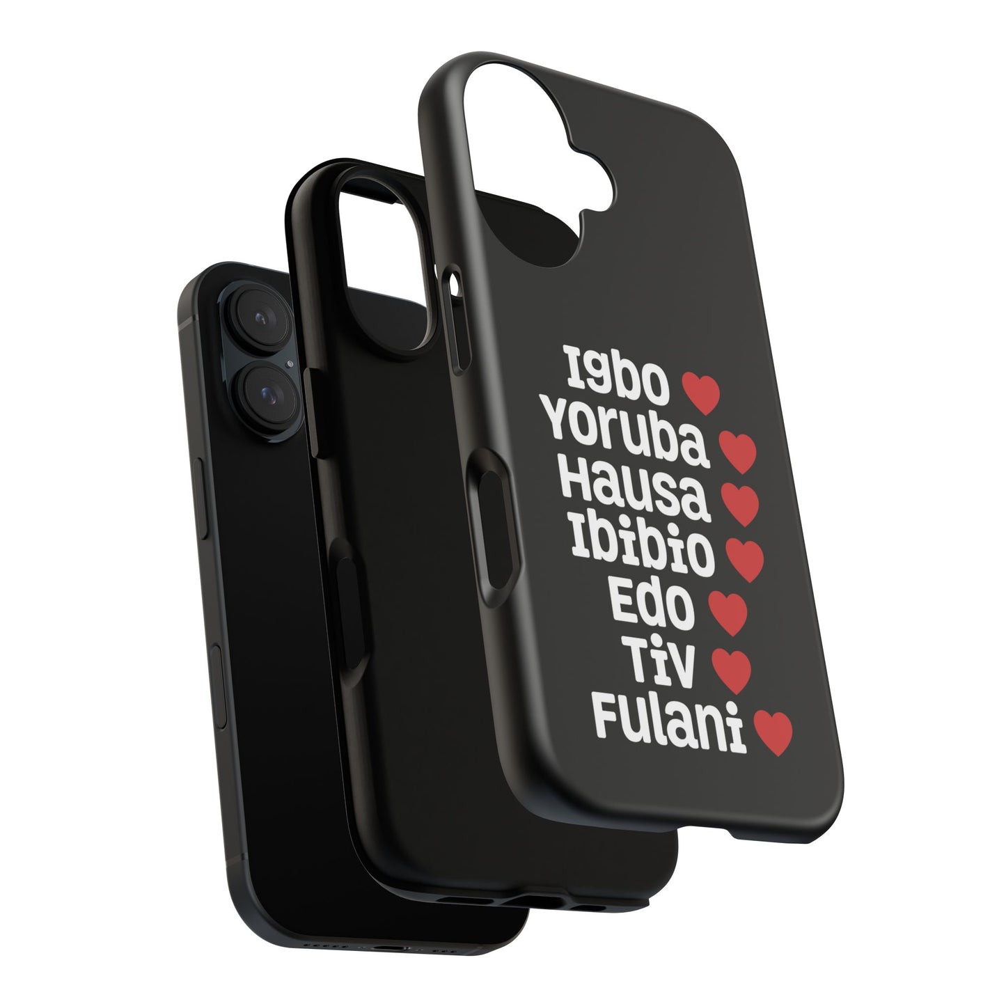 Phone Case — Nigerian Ethnic Pride Design (Igbo, Yoruba, Hausa, Ibibio, Edo, Tiv, Fulani)