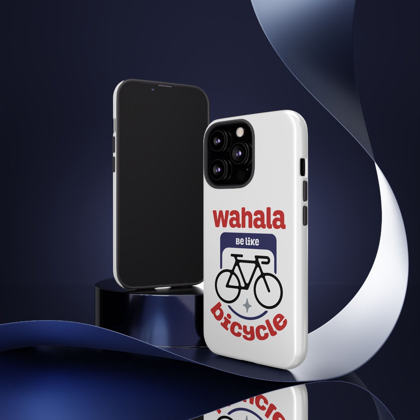Bicycle Phone Case | Wahala Be Like | Tough Cases | Gift for Cyclists | Funny Phone Cover | Trendy Cycling Accessories