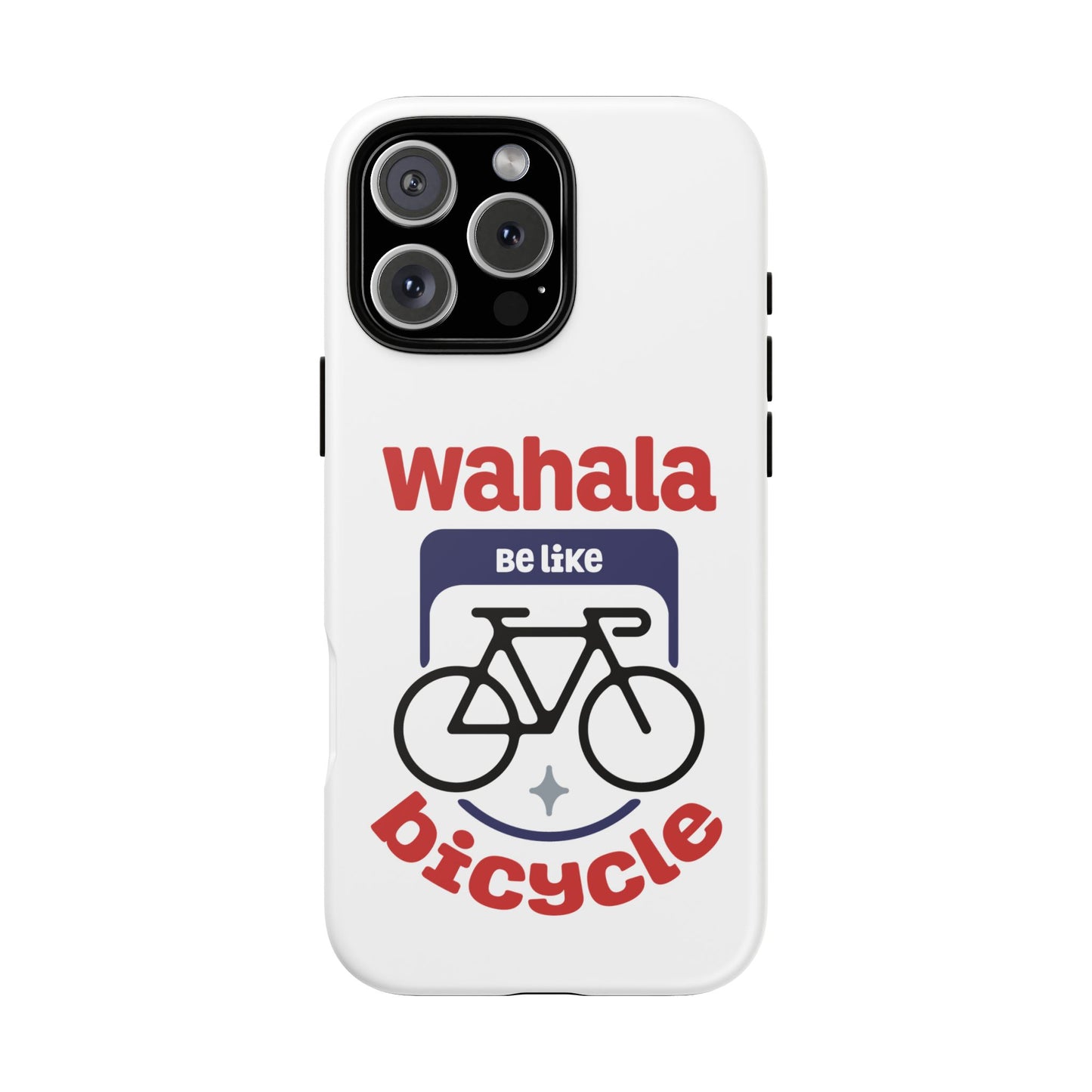 Bicycle Phone Case | Wahala Be Like | Tough Cases | Gift for Cyclists | Funny Phone Cover | Trendy Cycling Accessories