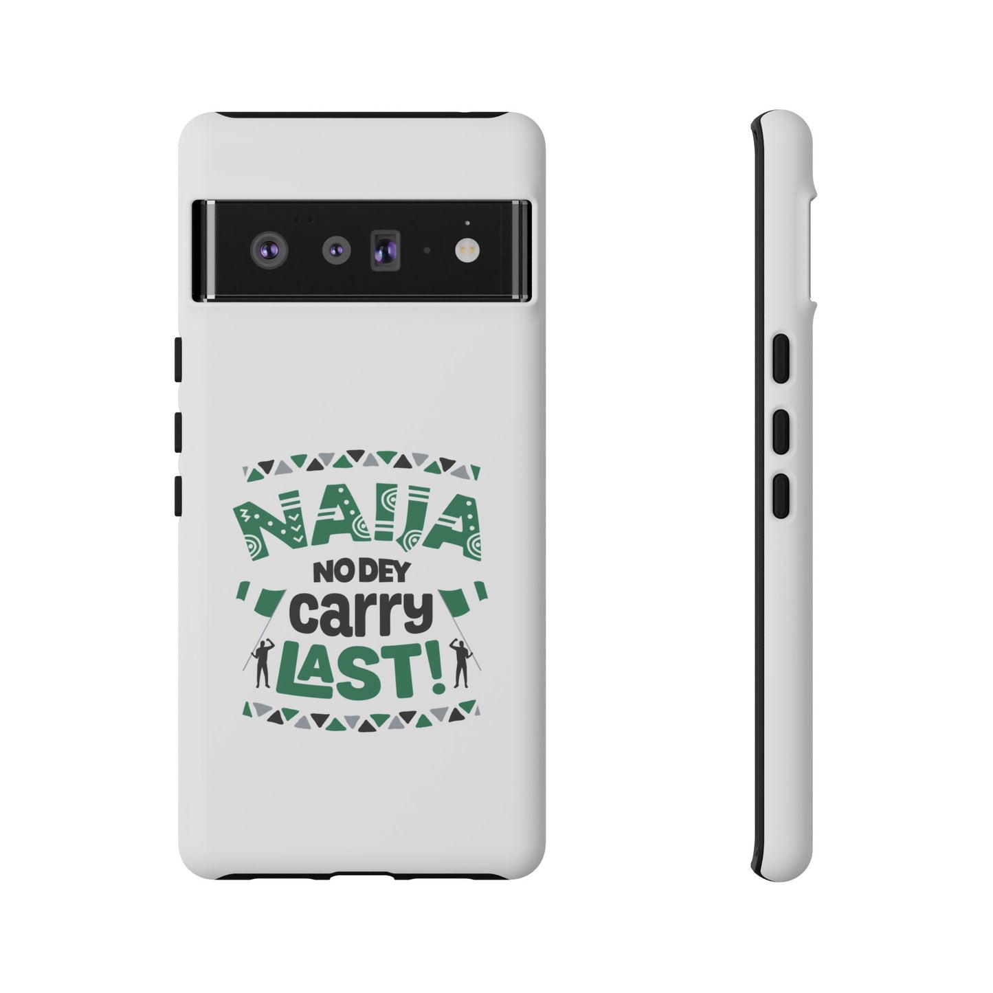 Nigerian-Inspired Tough Phone Case, Unique Gift, Trendy Accessory, Durable Protection, Fun Design for All Occasions