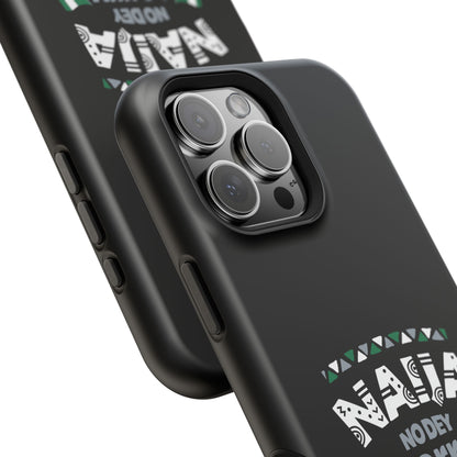 'Naija No Dey Carry Last' Magnetic Impact-Resistant Case