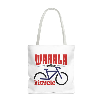 Wahala be like Bicycle Tote Bag | Eco-Friendly Shopping, Travel, Beach, Gym, Stylish Gift