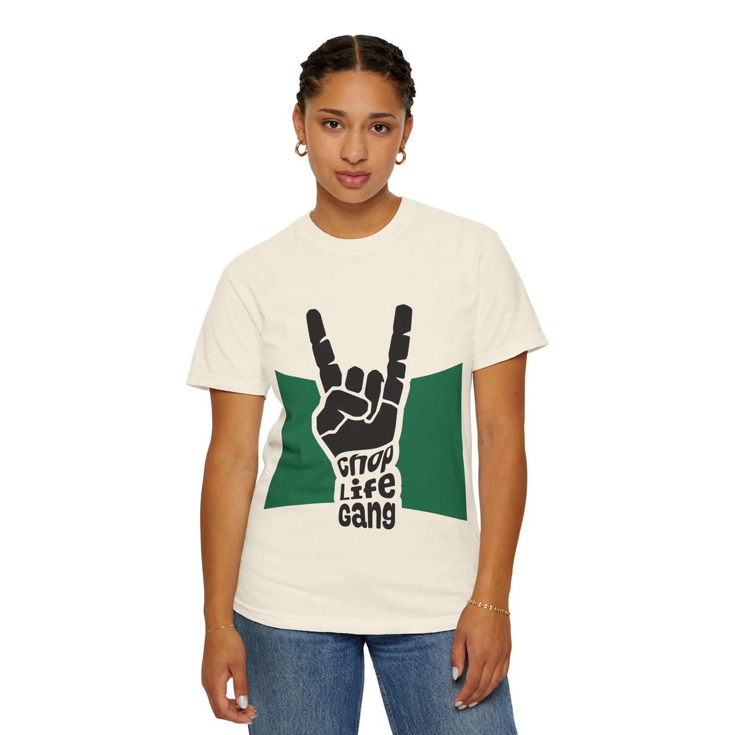 Chop Life Gang T-Shirt — Rock Hand Graphic Tee