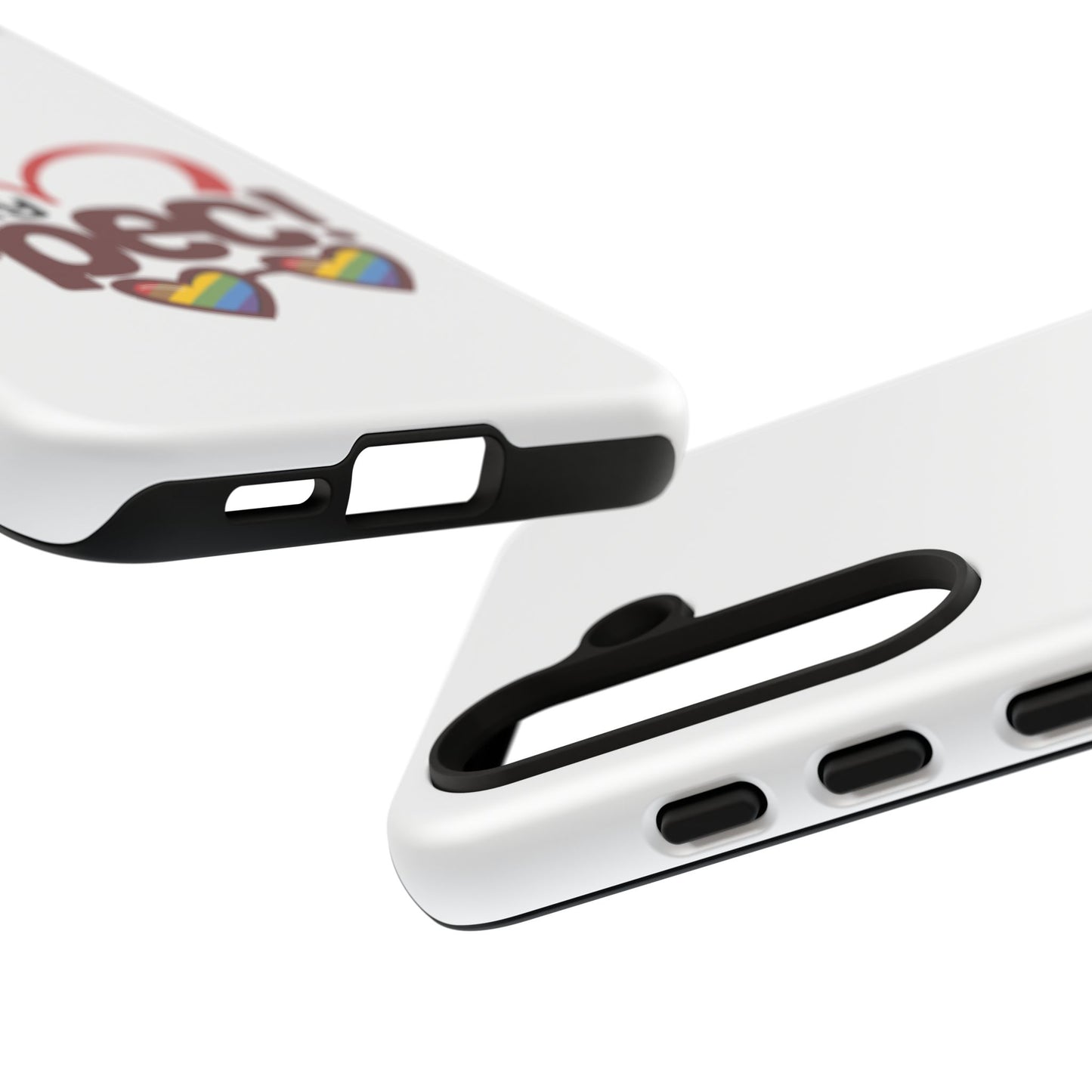 My Spec! Phone Case — Rainbow Heart Protective Case