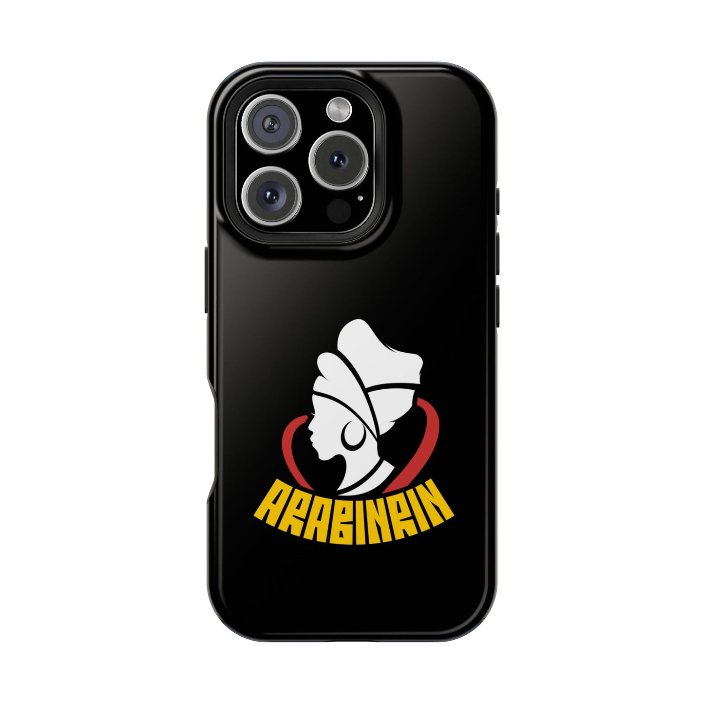 Magnetic Impact-Resistant Phone Case — Arabicin Logo