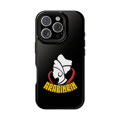Magnetic Impact-Resistant Phone Case — Arabicin Logo