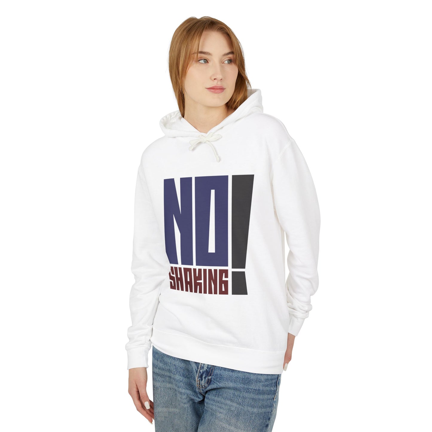 No Shaking Hoodie — Statement Pullover