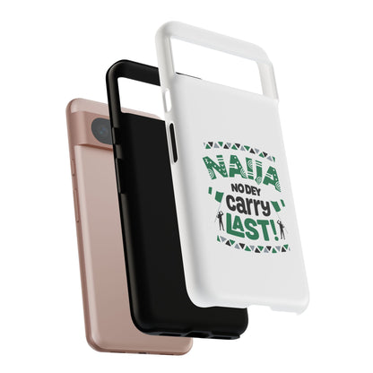 Nigerian-Inspired Tough Phone Case, Unique Gift, Trendy Accessory, Durable Protection, Fun Design for All Occasions
