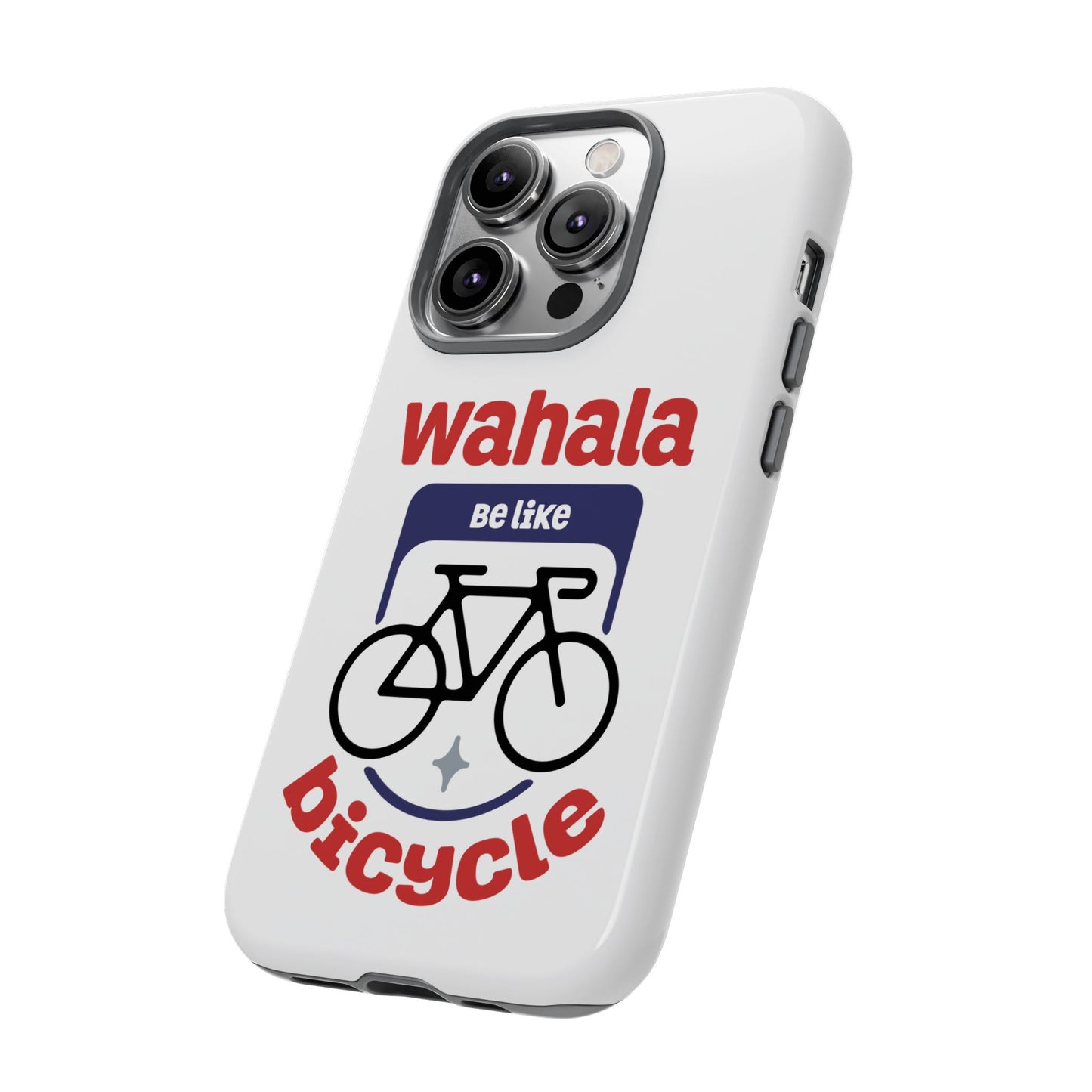 Bicycle Phone Case | Wahala Be Like | Tough Cases | Gift for Cyclists | Funny Phone Cover | Trendy Cycling Accessories