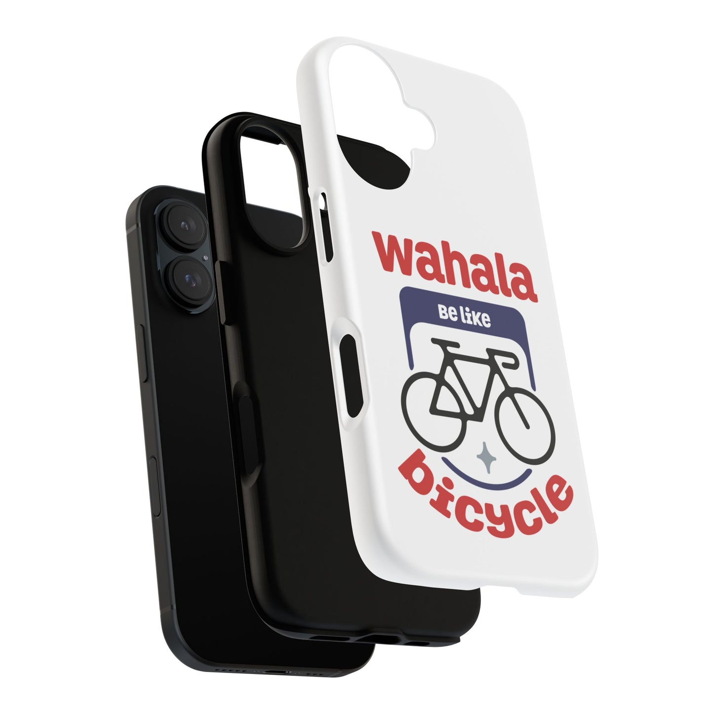 Bicycle Phone Case | Wahala Be Like | Tough Cases | Gift for Cyclists | Funny Phone Cover | Trendy Cycling Accessories