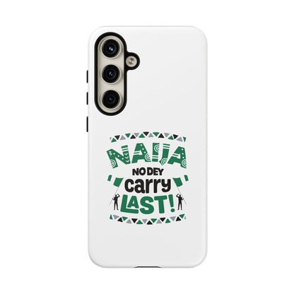 Nigerian-Inspired Tough Phone Case, Unique Gift, Trendy Accessory, Durable Protection, Fun Design for All Occasions
