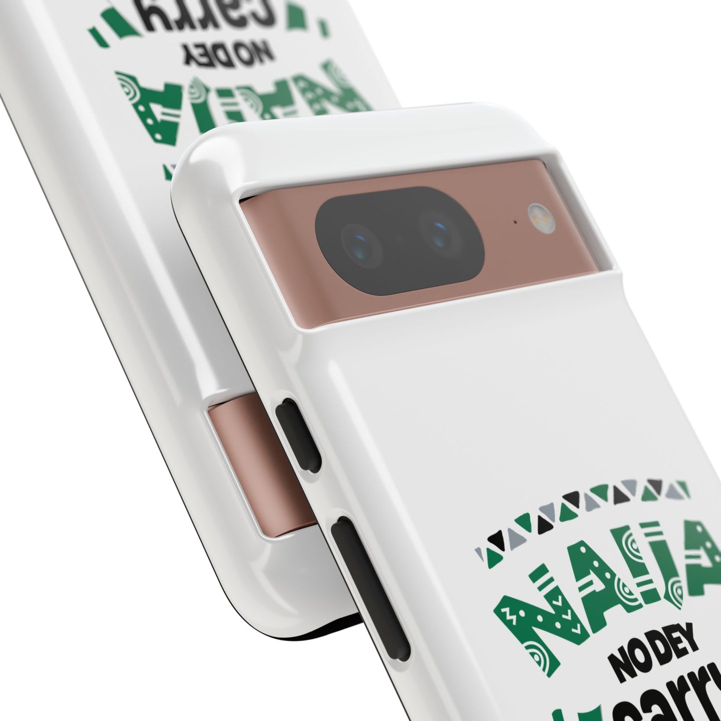 Nigerian-Inspired Tough Phone Case, Unique Gift, Trendy Accessory, Durable Protection, Fun Design for All Occasions