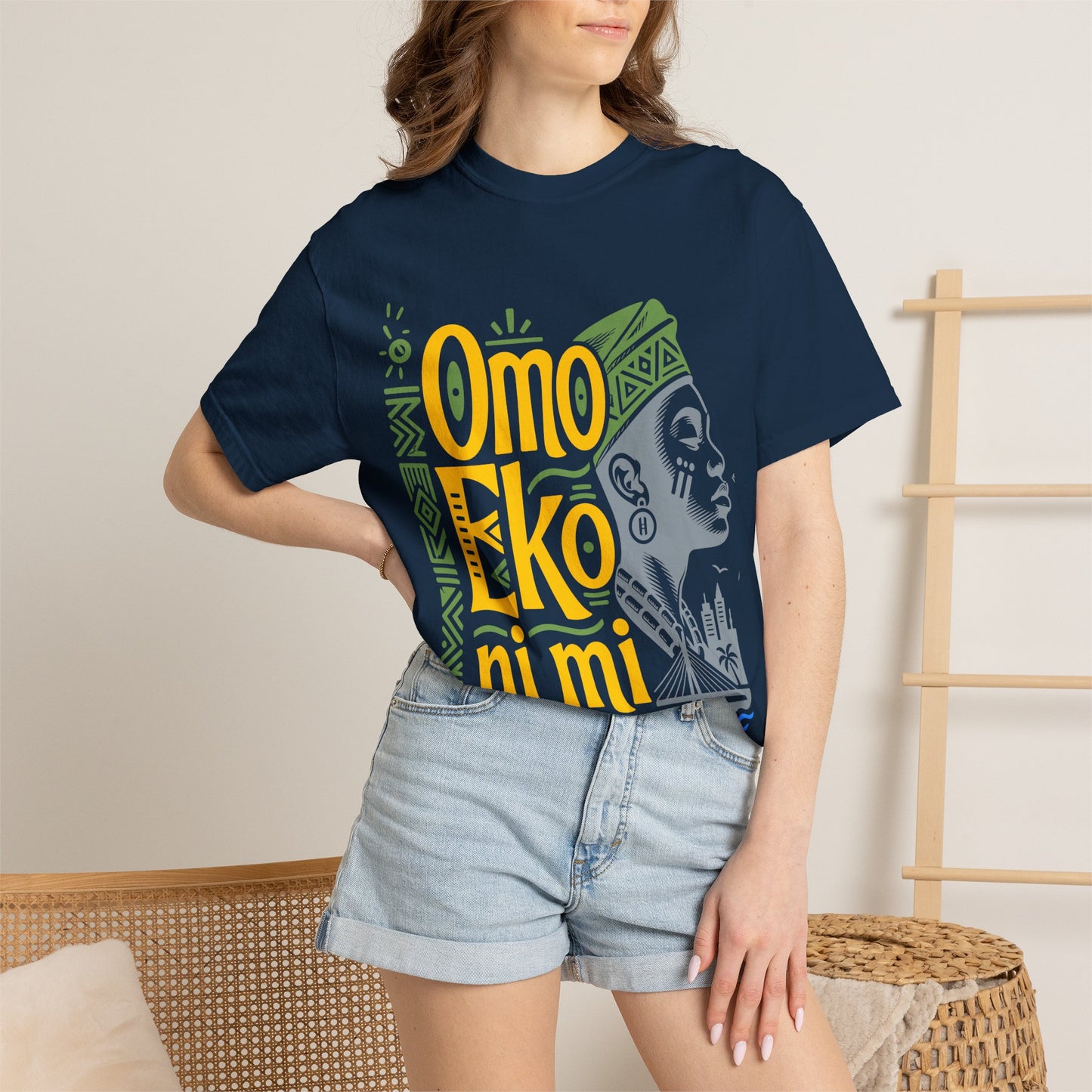 Omo Eko Ni Mi T-Shirt — Lagos Pride Nigerian Afrocentric Graphic Tee