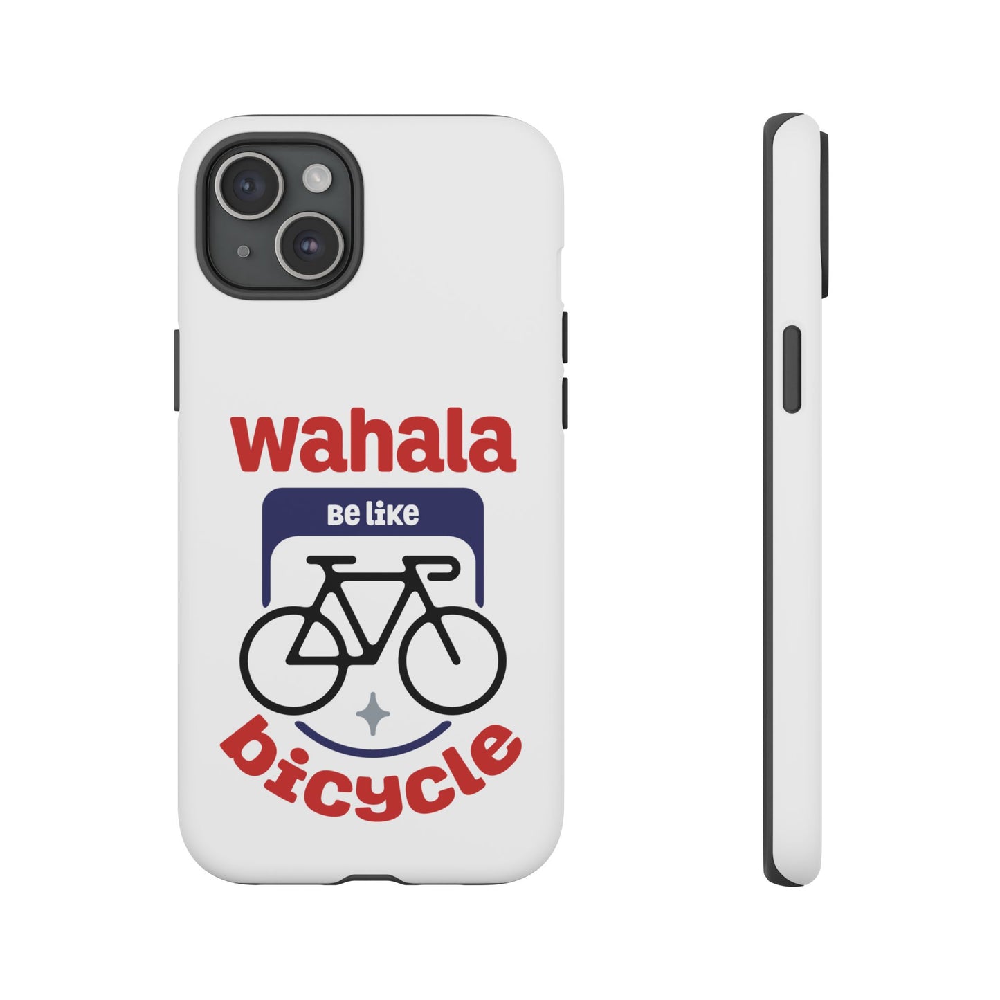 Bicycle Phone Case | Wahala Be Like | Tough Cases | Gift for Cyclists | Funny Phone Cover | Trendy Cycling Accessories