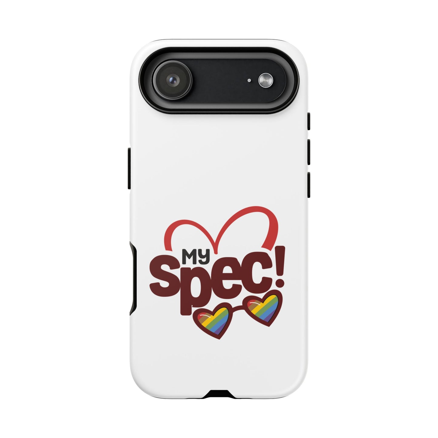 My Spec! Phone Case — Rainbow Heart Protective Case
