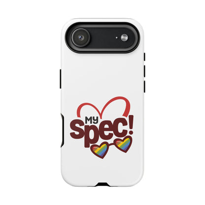 My Spec! Phone Case — Rainbow Heart Protective Case