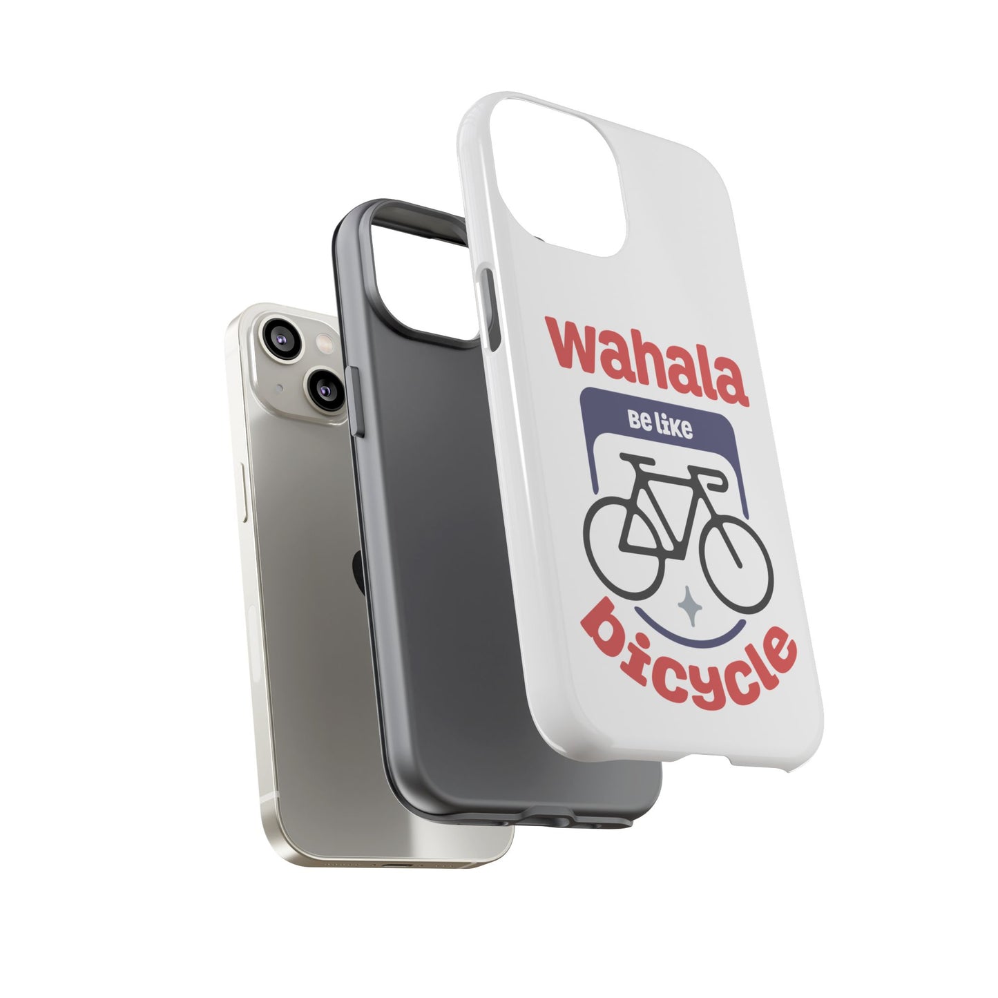 Bicycle Phone Case | Wahala Be Like | Tough Cases | Gift for Cyclists | Funny Phone Cover | Trendy Cycling Accessories