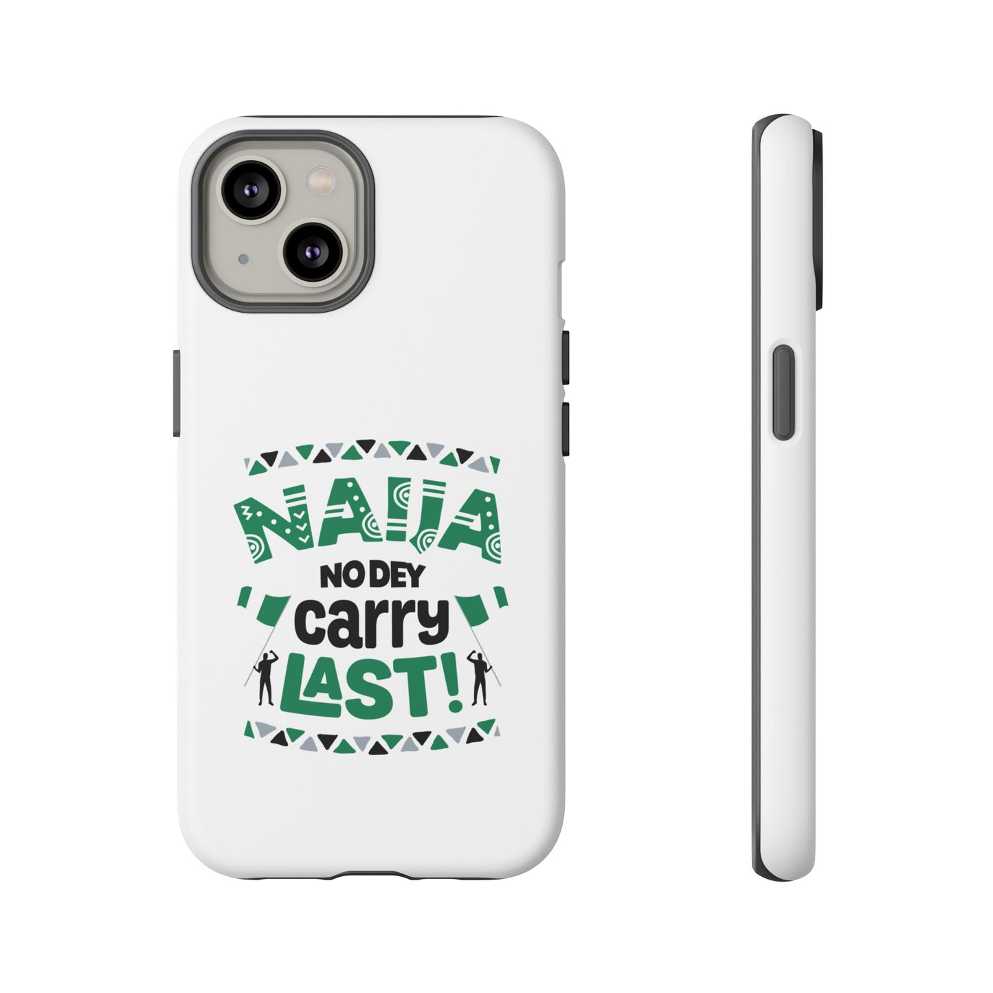 Nigerian-Inspired Tough Phone Case, Unique Gift, Trendy Accessory, Durable Protection, Fun Design for All Occasions