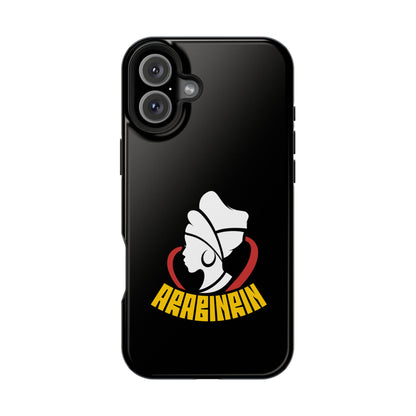 Magnetic Impact-Resistant Phone Case — Arabicin Logo
