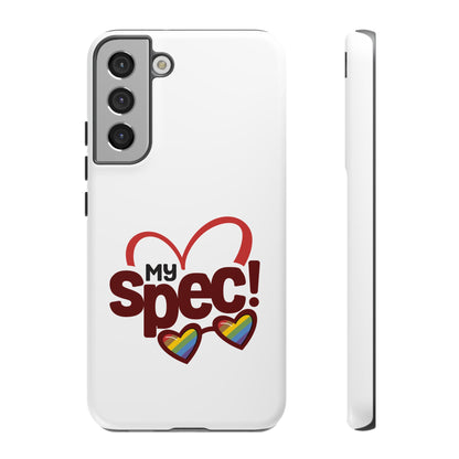 My Spec! Phone Case — Rainbow Heart Protective Case