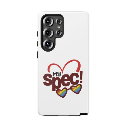 My Spec! Phone Case — Rainbow Heart Protective Case