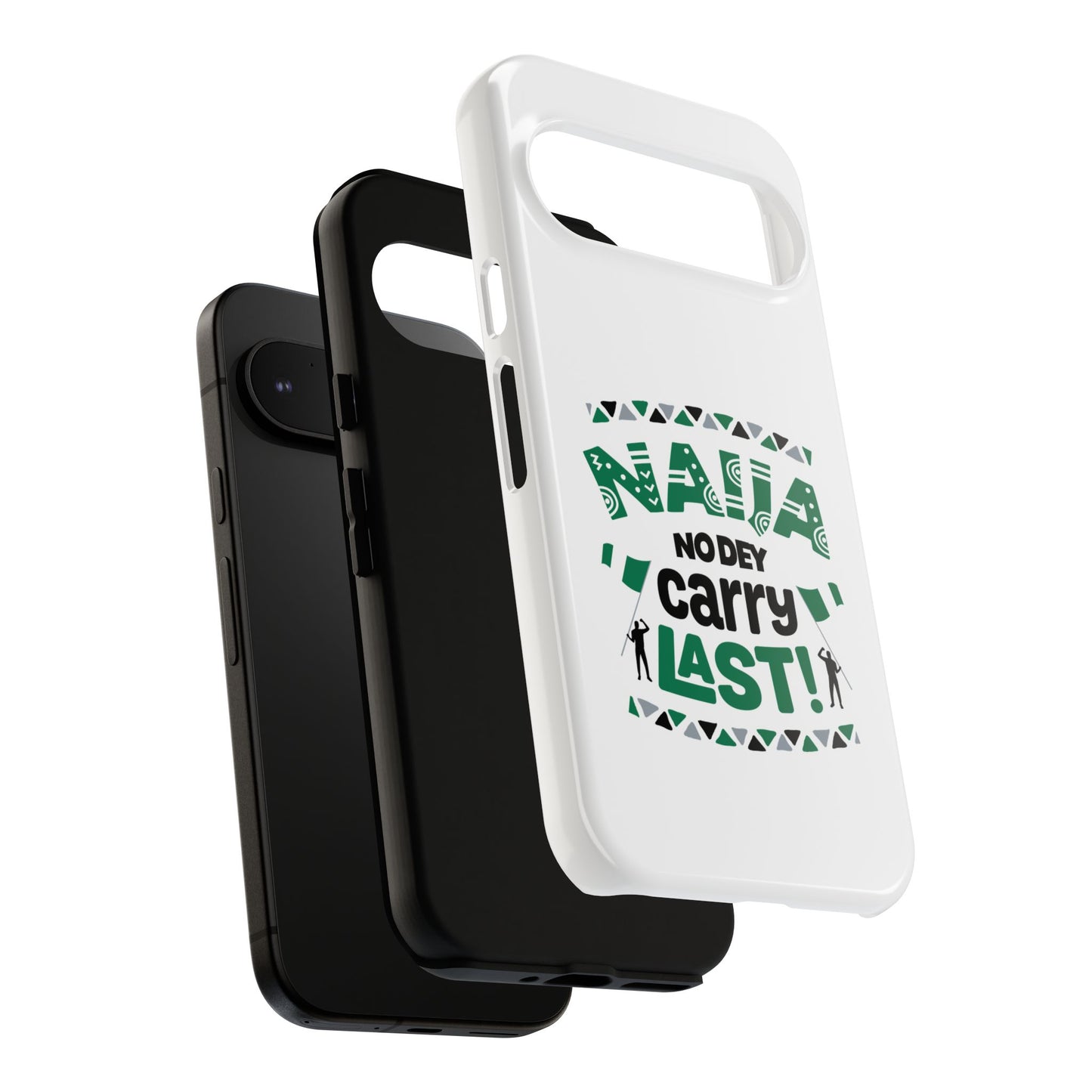 Nigerian-Inspired Tough Phone Case, Unique Gift, Trendy Accessory, Durable Protection, Fun Design for All Occasions