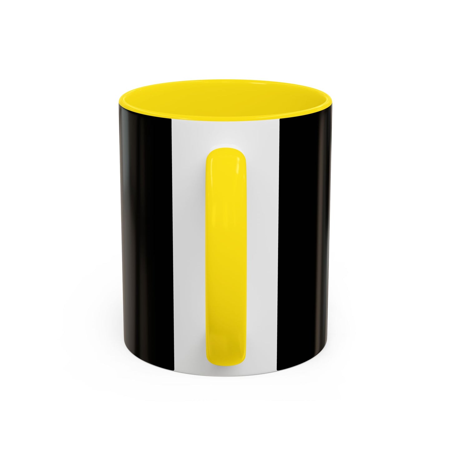 Coffee Omo Naija Accent Mug — Bold Black & Yellow Gamer Coffee Cup