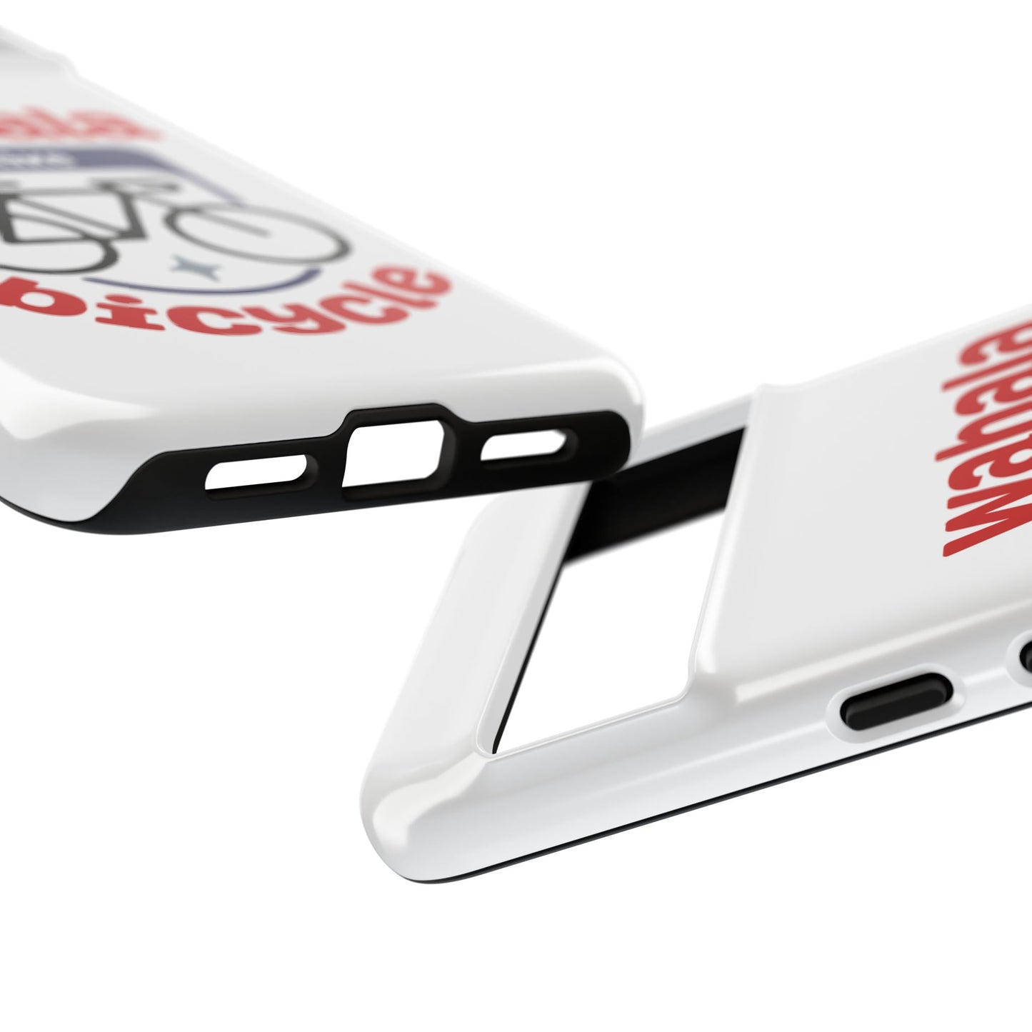 Phone Case | Wahala Be Like Bicycle Tough Cases | Gift for Cyclists | Funny Phone Cover | Trendy Cycling Accessories