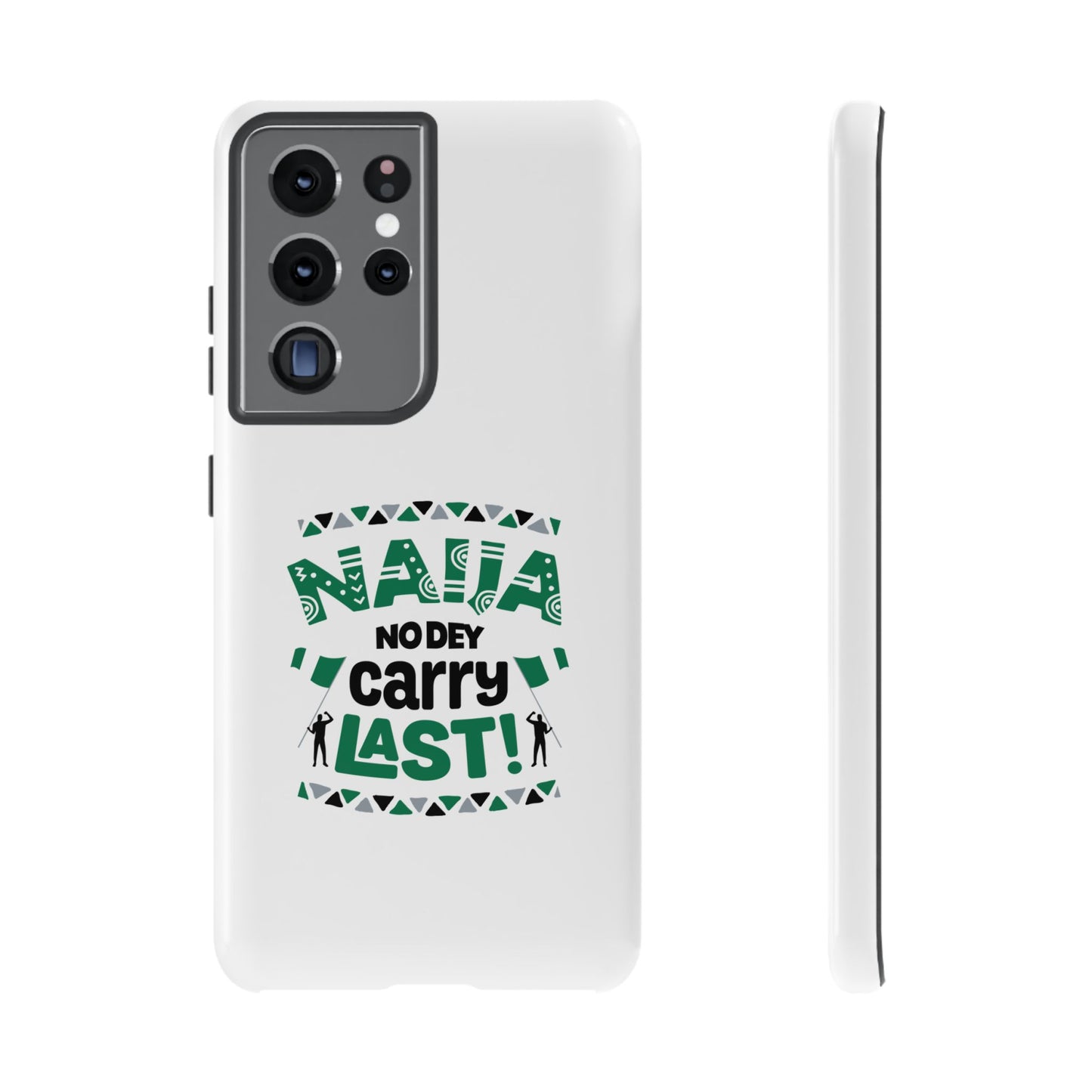 Nigerian-Inspired Tough Phone Case, Unique Gift, Trendy Accessory, Durable Protection, Fun Design for All Occasions