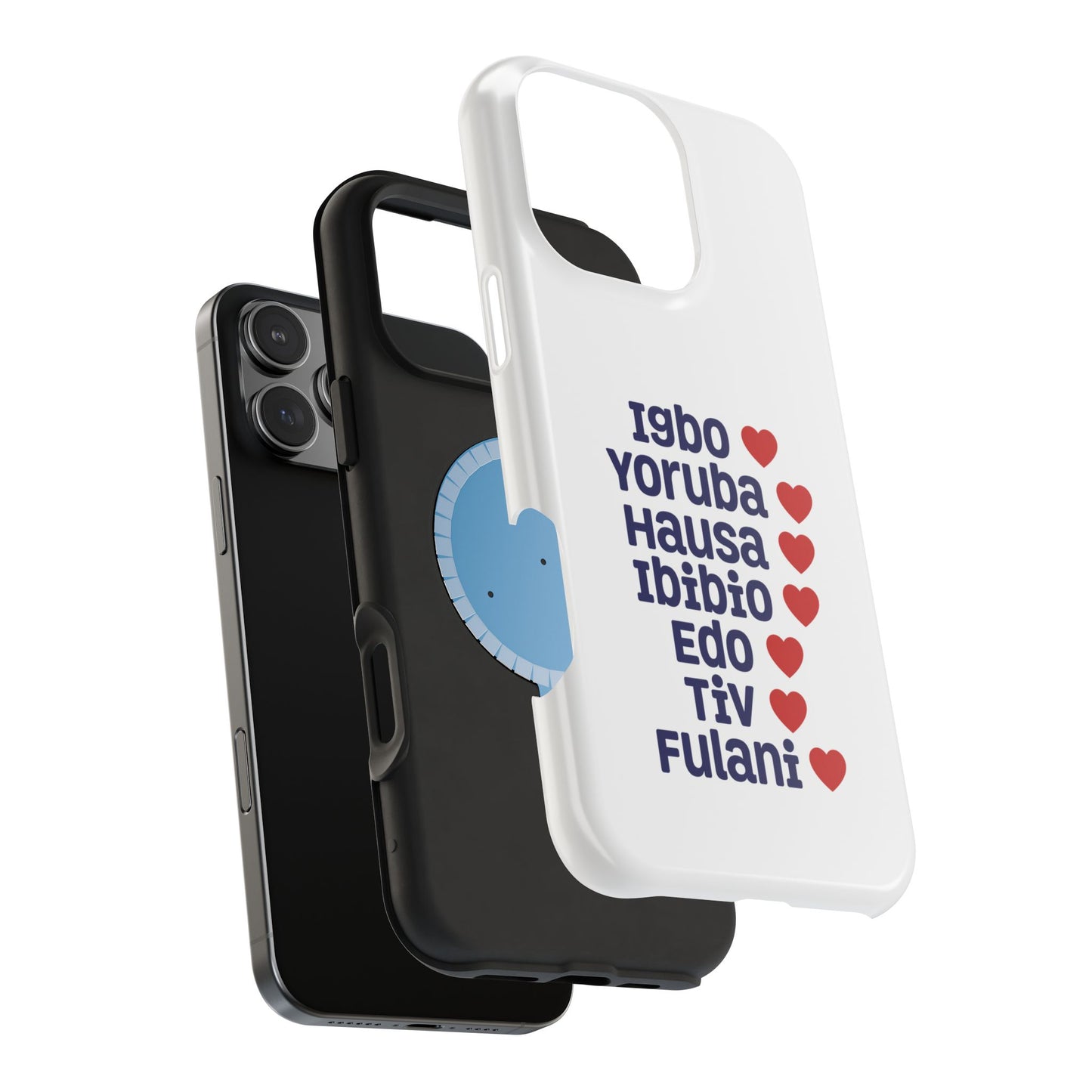 Phone Case — Nigerian Ethnic Pride List (Igbo, Yoruba, Hausa, Ibibio, Edo, Tiv, Fulani)