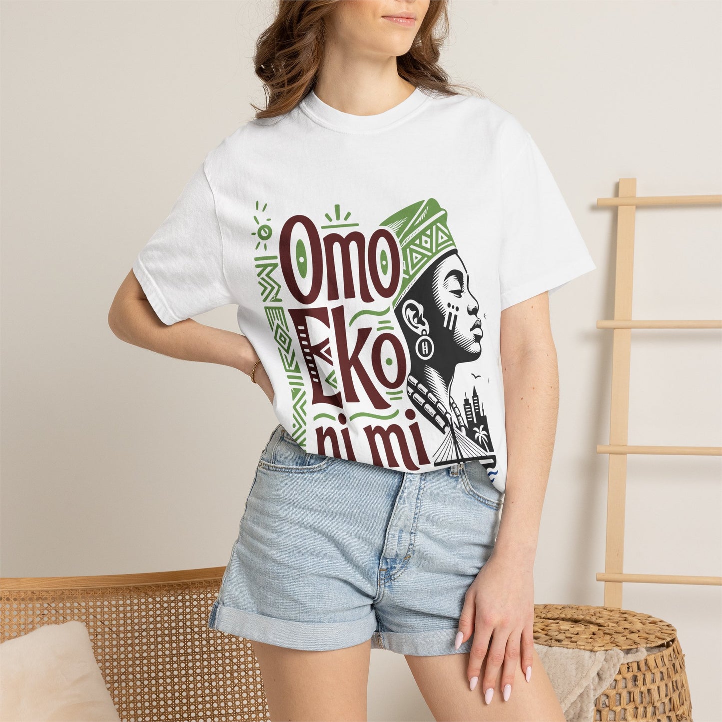 Omo Eko Ni Mi T-Shirt — Lagos Pride Nigerian Afrocentric Graphic Tee