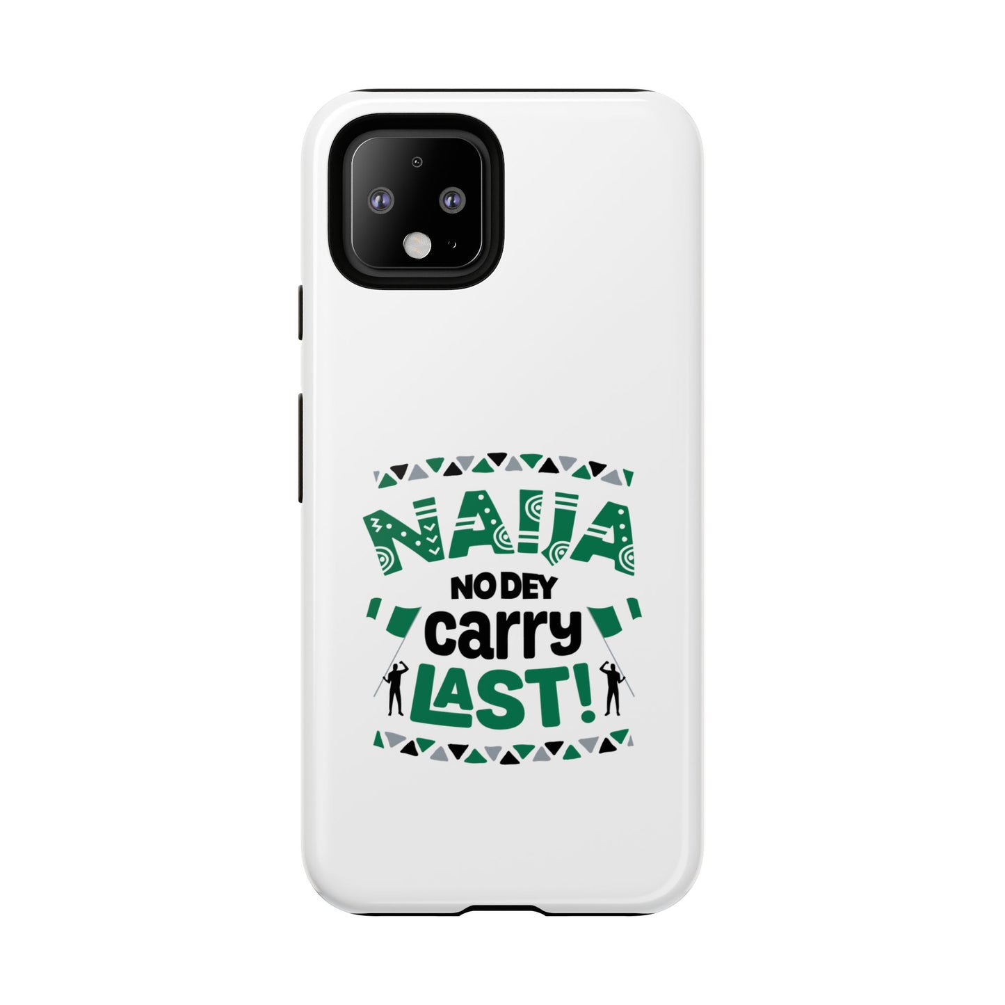 Nigerian-Inspired Tough Phone Case, Unique Gift, Trendy Accessory, Durable Protection, Fun Design for All Occasions