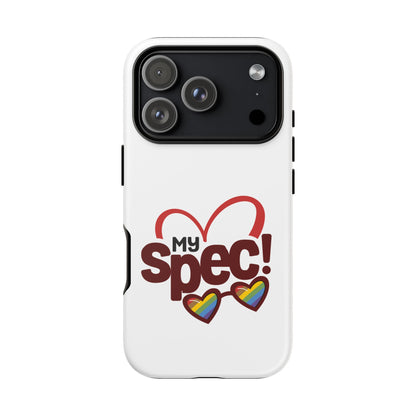 My Spec! Phone Case — Rainbow Heart Protective Case