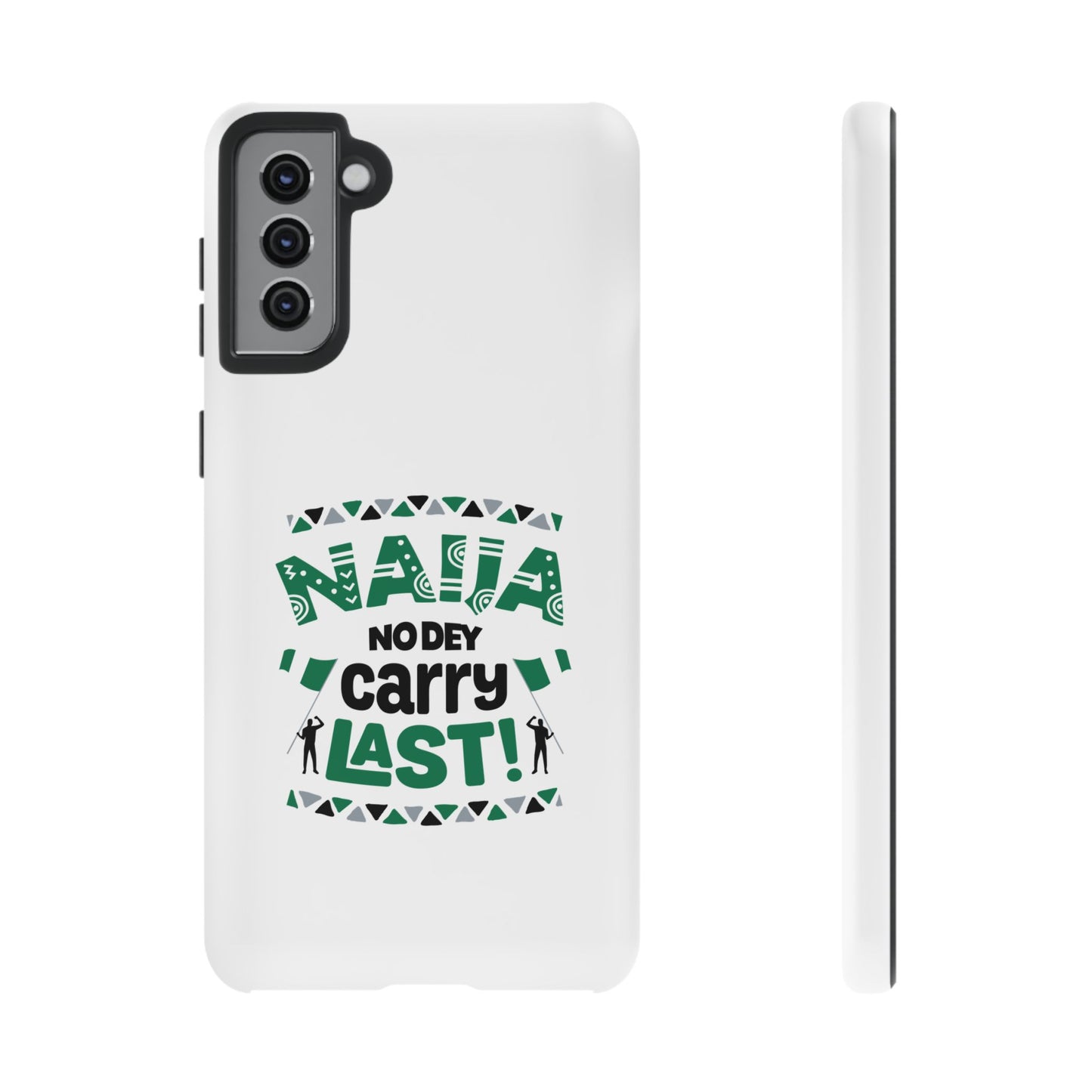 Nigerian-Inspired Tough Phone Case, Unique Gift, Trendy Accessory, Durable Protection, Fun Design for All Occasions