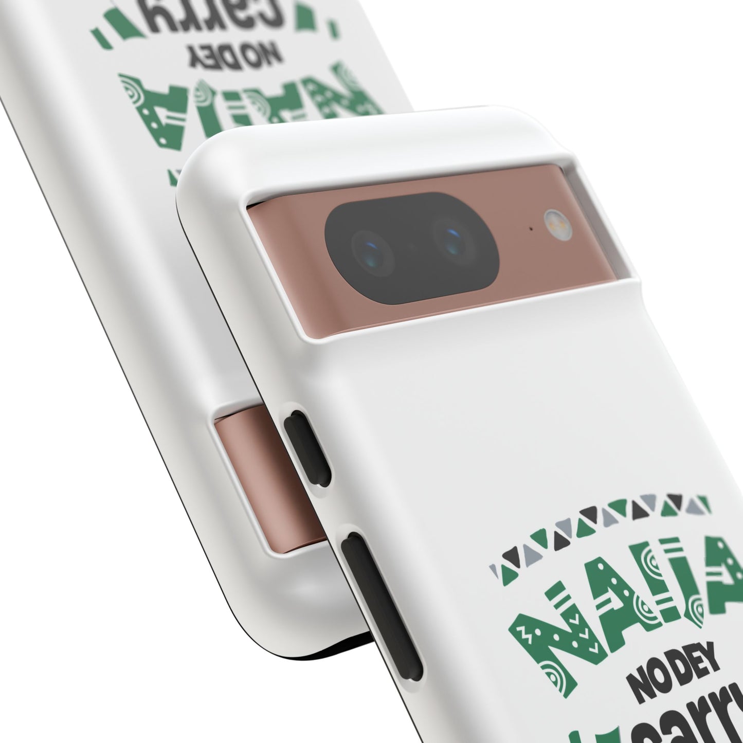 Nigerian-Inspired Tough Phone Case, Unique Gift, Trendy Accessory, Durable Protection, Fun Design for All Occasions