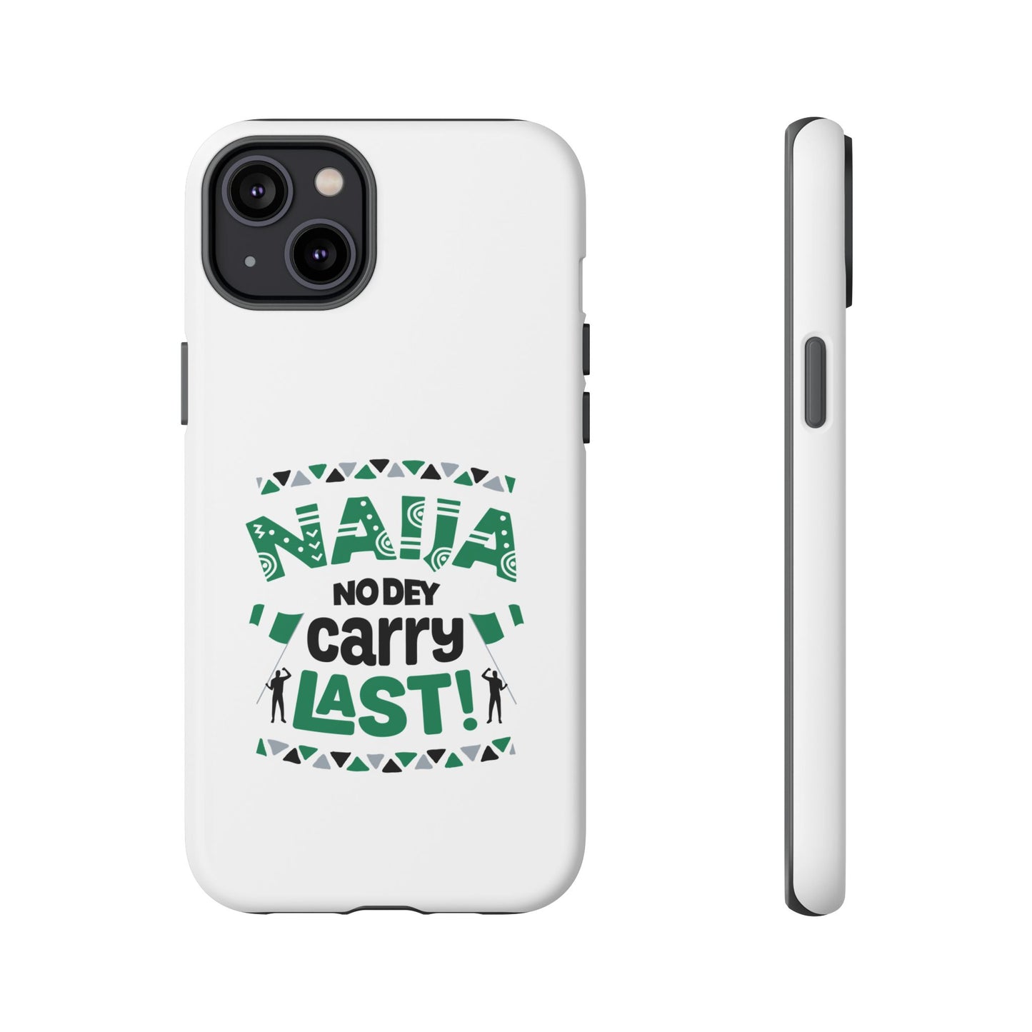 Nigerian-Inspired Tough Phone Case, Unique Gift, Trendy Accessory, Durable Protection, Fun Design for All Occasions