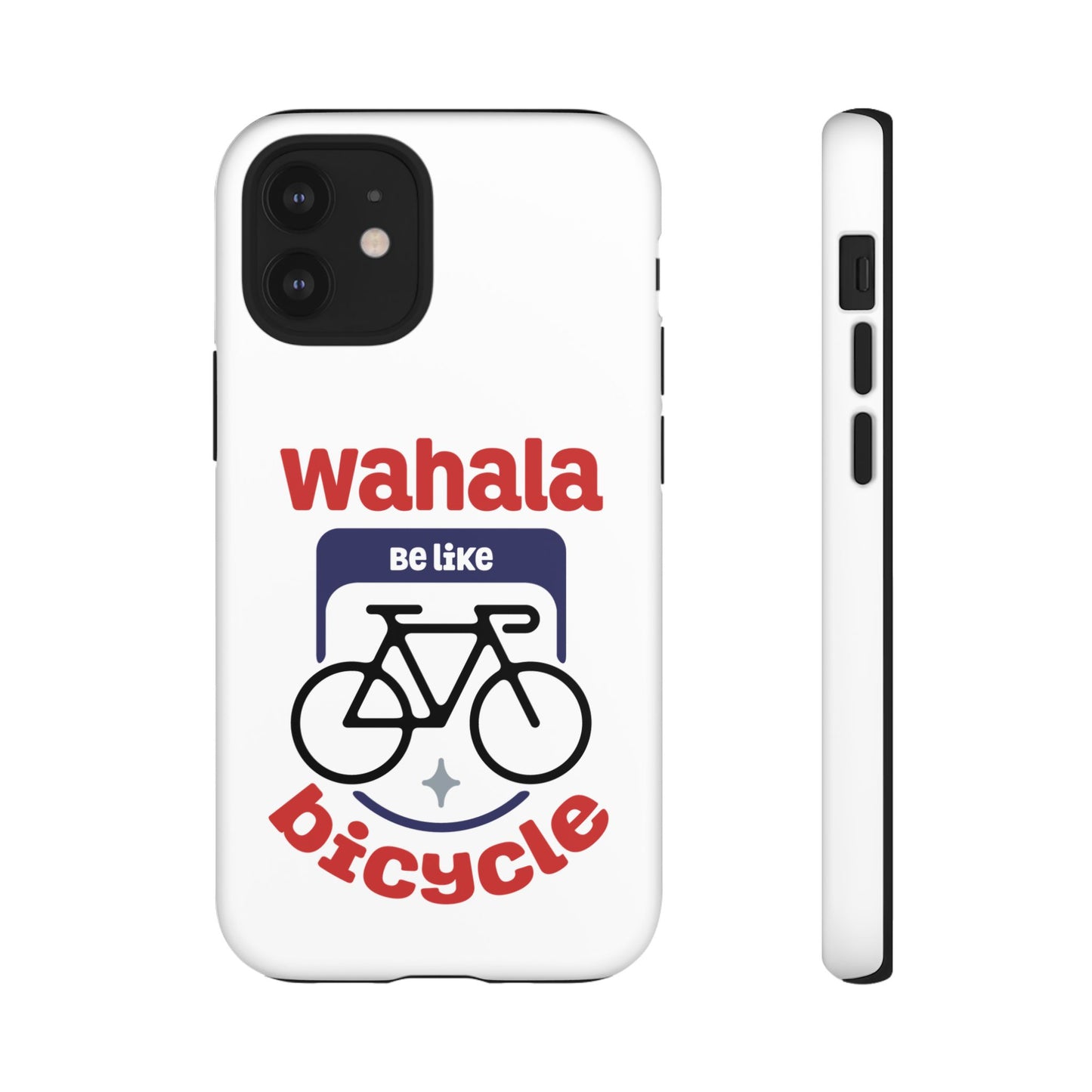 Bicycle Phone Case | Wahala Be Like | Tough Cases | Gift for Cyclists | Funny Phone Cover | Trendy Cycling Accessories